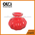 Petite taille un tuyau rouge citrouille vase hookah shishia